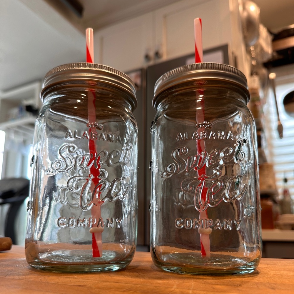Alabama Sweet Tea Mason Jars